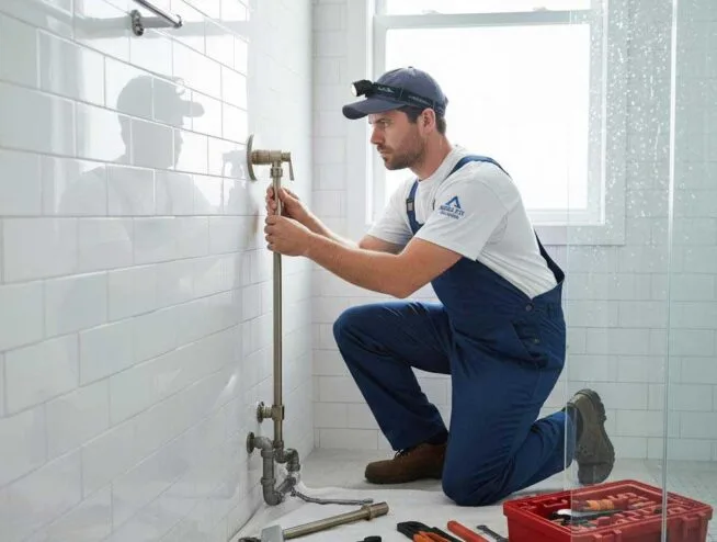 Richmond Hill shower faucet installation by Razco Renovation