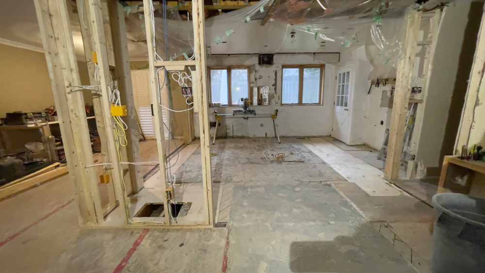Demolition Services Richmond Hill - Razco Renovation Professional demolition services by Razco Renovation in Richmond Hill - residential interior demolition with exposed framing