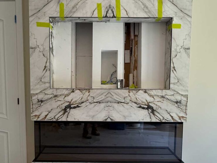 Fireplace and TV Wall Installation Toronto by Razco Renovation