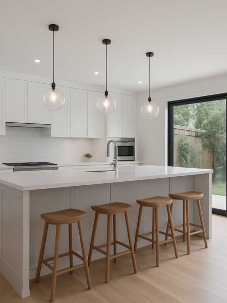 Richmond Hill kitchen remodeling with custom cabinets and modern finishes by Razco