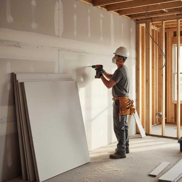 Richmond Hill drywall installation during renovation by Razco